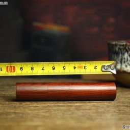 印度小叶紫檀牙签筒 掌中雅物，巧工传艺